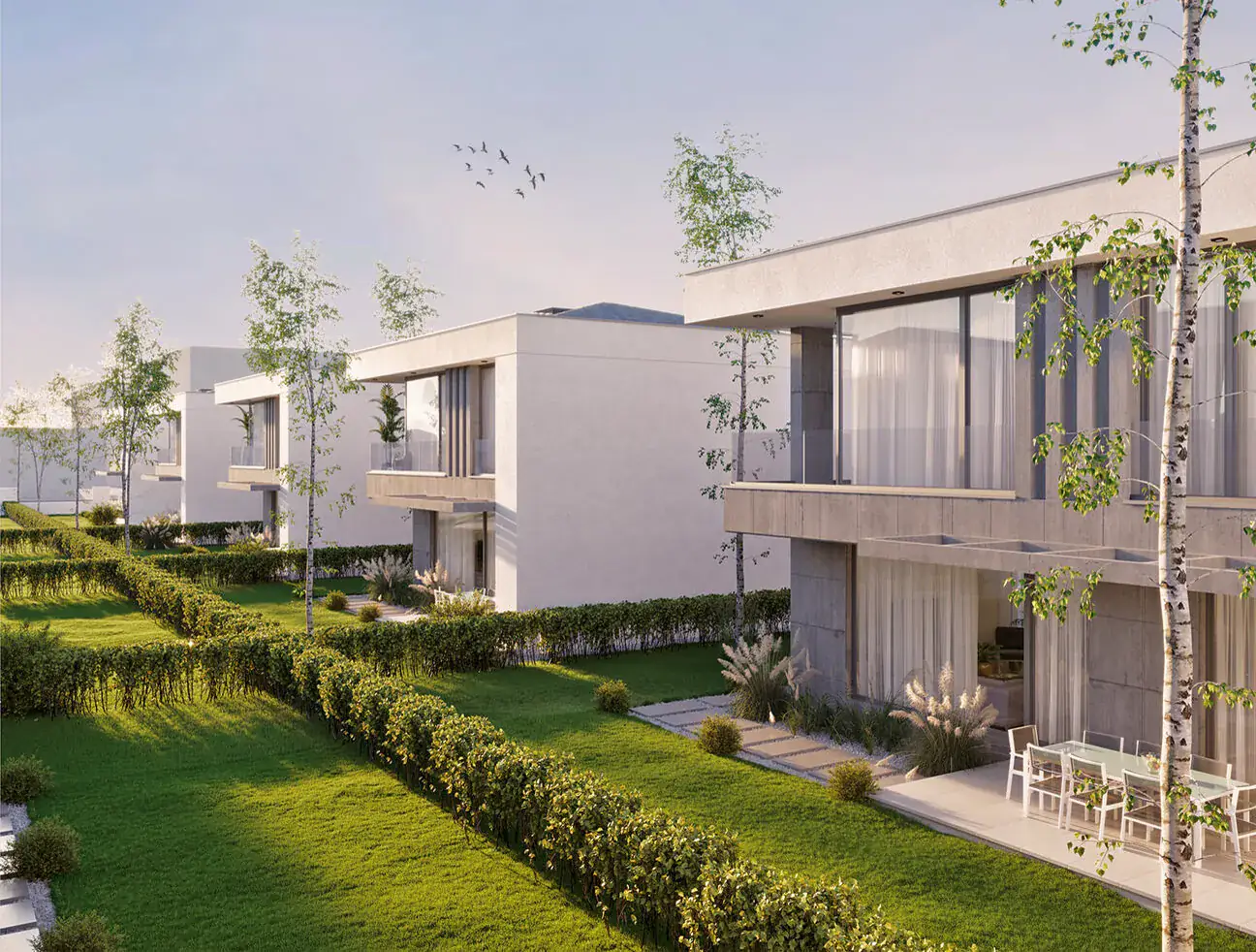 Cahit Vuruş Yapı villa projesi dış görünüm