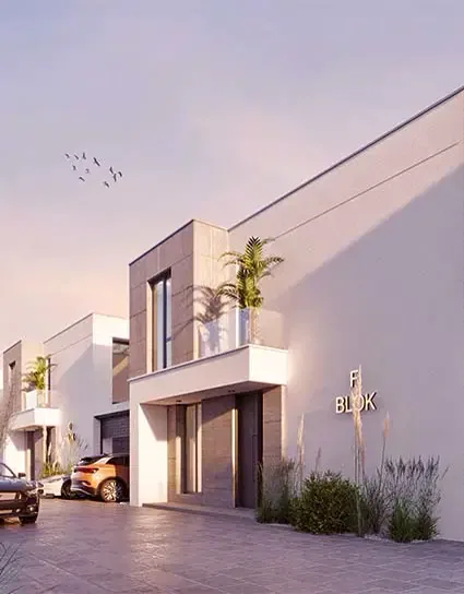 Villa cephe detayı